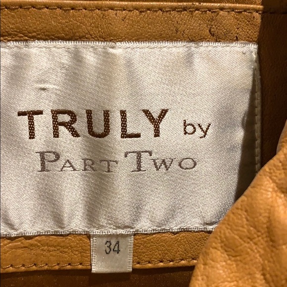 Part Two leather jacket - Picture 2 of 5